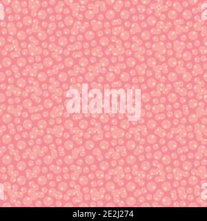 campitura vettoriale senza giunture con bolle rosa Illustrazione Vettoriale