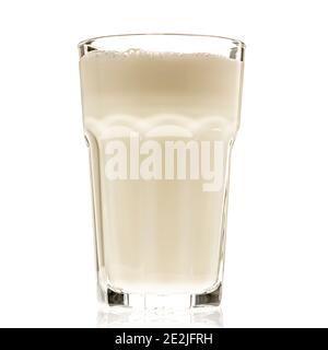 Vetro di latte Foto Stock
