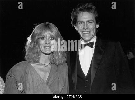 Jeff Conaway e la moglie Rona Newton-John Credit: Ralph Dominguez/MediaPunch Foto Stock