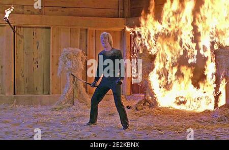 THE OCTAGON 1980 American Cinema liberando film con Chuck Norris Foto Stock