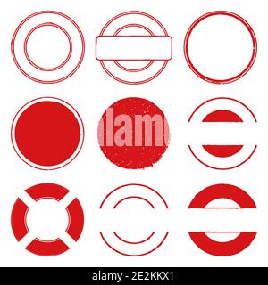 Francobolli 00 Illustrazione Vettoriale