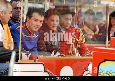 Principessa Stephanie di Monaco durante la terza giornata del trentaquattresimo Festival Internazionale del Circo a Monte-Carlo, Monaco, il 16 gennaio 2010. Foto di Thierry Orban/ABACAPRESS.COM Foto Stock