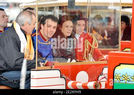 Principessa Stephanie di Monaco durante la terza giornata del trentaquattresimo Festival Internazionale del Circo a Monte-Carlo, Monaco, il 16 gennaio 2010. Foto di Thierry Orban/ABACAPRESS.COM Foto Stock