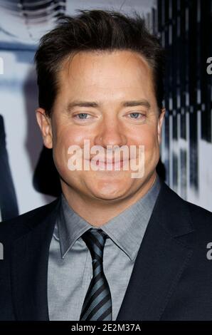 Brendan Fraser arriva alle straordinarie misure, prima del cinema al GraumanÍs Chinese Theatre di Hollywood, California. 19 gennaio 2010. (Nella foto: Brendan Fraser). Foto di Baxter/ABACAPRESS.COM Foto Stock