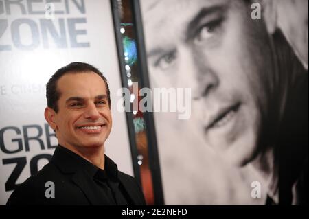 Ha detto Faraj arrivare per la prima mondiale di 'Green zone' ospitato dalla Società del Cinema, Universal Pictures e Working Title Films al AMC Loews Lincoln Square 13 a New York City, NY, USA il 25 febbraio 2010. Foto di Mehdi Taamallah/ABACAPRESS.COM Foto Stock