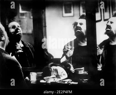 Emil Jannings, on-set of the Film, 'The Blue Angel', tedesco: 'Der blaue Engel', Universum Film A.G., Paramount Pictures, 1930 Foto Stock