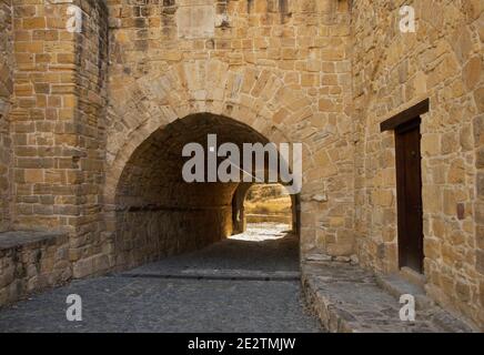 Paphos gate a Nicosia. Cipro Foto Stock