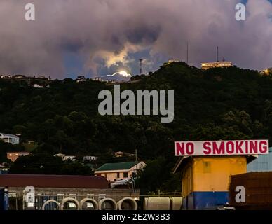 Richmond Hill Prison (la sua maestà inn) è la prigione di stato di Grenada a Saint George's, capitale di Grenada Foto Stock