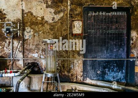 Antoine fiumi Distilleria di Rum, Saint Patrick, Grenada Foto Stock