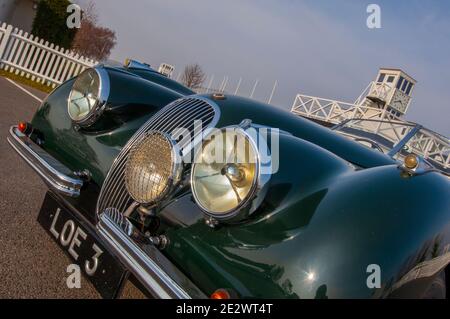 1951 Jaguar XK120 classica vettura sportiva britannica Foto Stock