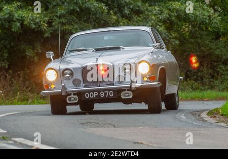 1968 Jaguar 420G Classic British Luxury car Foto Stock