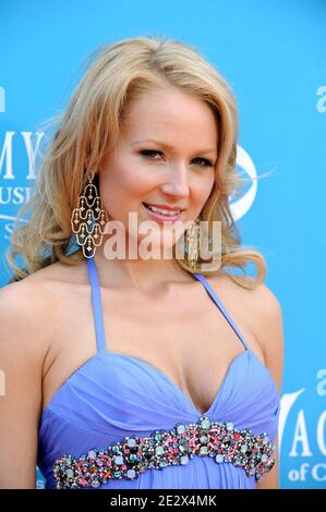 Jewel partecipa al quarantacinquesimo Academy of Country Music Awards tenutosi al MGM Grand Hotel and Casino di Las Vegas, Nevada, il 18 aprile 2010. (Foto: Gioiello) Foto di Lionel Hahn/ABACAPRESS.COM Foto Stock