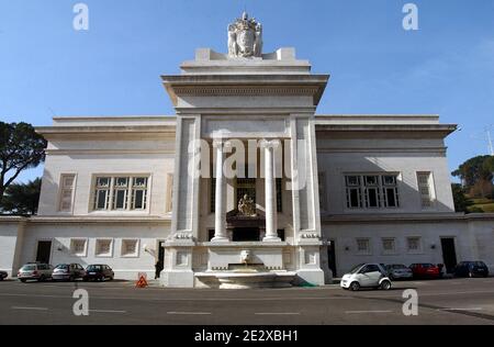 Una visita nel cuore del Vaticano, il più piccolo stato del mondo. La stazione del Vaticano il 2003 maggio. Foto di Eric Vandeville/ABACAPRESS.COM Foto Stock