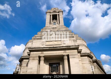 Massoni' Hall, la sede della Gran Loggia Unita d Inghilterra e il principale luogo di incontro per Logge Massoniche in London, England, Regno Unito Foto Stock