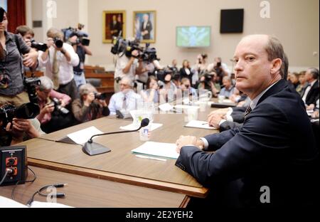 Lamar McKay, Presidente e Presidente BP America, Inc. Si occupa di un'audizione dinanzi al House Energy and Commerce Committee di Washington, DC, USA, il 15 giugno 2010. Foto di Olivier Douliery/ABACAPRESS.COM Foto Stock