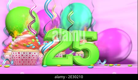 2 palloncini con numero 28 verde + ghirlanda di auguri + banner verde in pellicola per 28 anni di compleanno, decorazione per uomini e donne 28 anni di compleanno