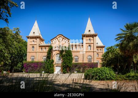 Cambrils è una città costiera nei pressi di Salou, in provincia di Tarragona, Catalogna. Foto Stock