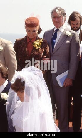 Sealand il giorno di nozze del principe Michael Bates maggio 1979 Foto Stock