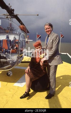 Sealand. Matrimonio del principe Michael Bates maggio 1979 Foto Stock