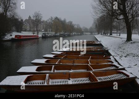 Deserti Punt, la River Cam Foto Stock