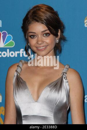 Sarah Hyland in arrivo per la Sala Stampa di Primetime Emmy Awards 2010 tenuto al Nokia Theatre L.A. Live a Los Angeles, California, USA, il 29 agosto 2010. Foto di Tony DiMaio/ABACAPRESS.COM (nella foto: Sarah Hyland) Foto Stock