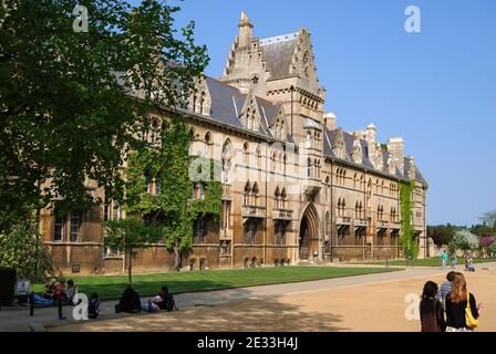The Meadow Building, Christ Church College, University of Oxford, St Algate's, Oxford, Oxfordshire, Inghilterra, Regno Unito Foto Stock