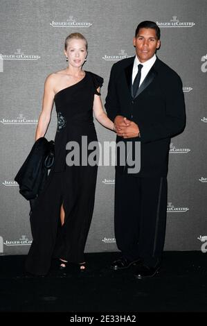 Donnie Edwards e la moglie Kathryn Edwards sono presenti al Jaeger LeCoultre Party tenutosi al Teatro alle Tese durante il Settimo Festival Internazionale del Cinema di Venezia il 7 settembre 2010 a Venezia. Foto di Nicolas Genin/ABACAPRESS.COM Foto Stock