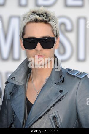 Jared Leto partecipa ai Video Music Awards 2010 al Nokia Theatre di Los Angeles, California, il 12 settembre 2010. Foto di Lionel Hahn/ABACAPRESS.COM. (Nella foto: Jared Leto) Foto Stock