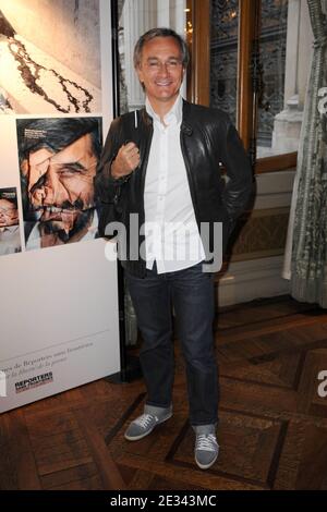 Laurent Petitguillaume partecipa al 25° anniversario della festa 'Reporter sans Frontieres' all'Hotel de Ville a Parigi, Francia, il 23 settembre 2010. Foto di Nicolas Briquet/ABACAPRESS.COM Foto Stock