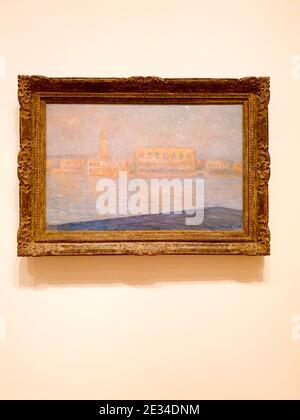 Il Palazzo Ducale di Claude Monet Foto Stock