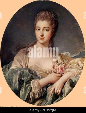 Madame de Pompadour (1721-1764). Foto Stock