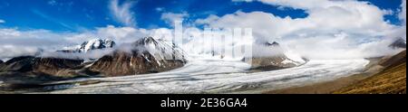 Catena montuosa di 'Altai Tavan Bogd' Foto Stock