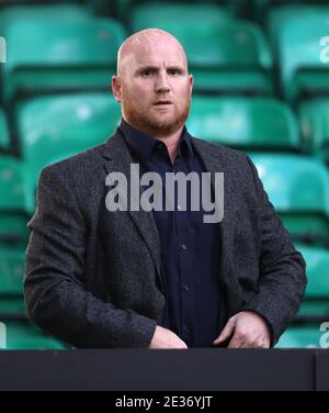 File photo datato 26-08-2020 dell'ex giocatore celtico John Hartson. Foto Stock