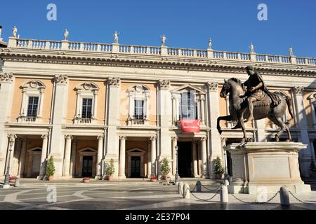 Italia, Roma, Campidoglio, Palazzo nuovo, Musei Capitolini, musei Capitolini Foto Stock