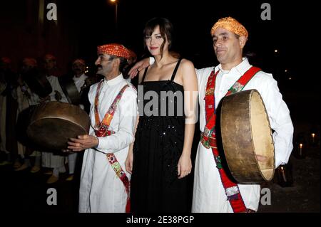 Marion Cotillard arriva alla festa di Dior durante il 10° 'Marrakesh Film Festival' a Marrakech, Marocco, il 4 dicembre 2010. Foto di Nicolas Briquet/ABACAPRESS.COM Foto Stock