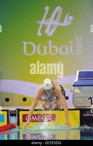 Atmosfera durante i Campionati Mondiali di nuoto (25m) al complesso sportivo Hamdan bin Mohammed bin Rashid di Dubai, Emirati Arabi Uniti, il 17 dicembre 2010. Foto di Ammar Abd Rabbo/ABACAPRESS.COM Foto Stock