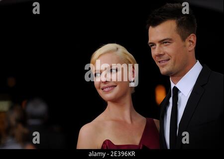 'Josh Duhamel e Katherine Heigl partecipano alla prima 'Life as We Know IT' al Teatro Ziegfeld di New York City, NY, USA il 30 settembre 2010. Foto di Mehdi Taamallah/ABACAPRESS.COM (nella foto: Josh Duhamel; Katherine Heigl) ' Foto Stock