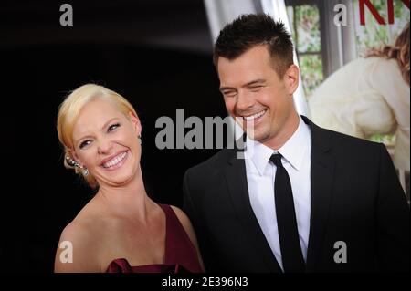 'Josh Duhamel e Katherine Heigl partecipano alla prima 'Life as We Know IT' al Teatro Ziegfeld di New York City, NY, USA il 30 settembre 2010. Foto di Mehdi Taamallah/ABACAPRESS.COM (nella foto: Josh Duhamel; Katherine Heigl) ' Foto Stock