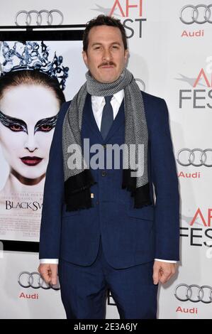 Il 'direttore Darren Aronofsky partecipa alla proiezione ''Black Swan'' alla cerimonia di chiusura del gala AFI FEST 2010 a Los Angeles, California, 11 novembre 2010. Foto di Lionel Hahn/ABACAPRESS.COM' Foto Stock