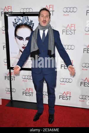 Il 'direttore Darren Aronofsky partecipa alla proiezione ''Black Swan'' alla cerimonia di chiusura del gala AFI FEST 2010 a Los Angeles, California, 11 novembre 2010. Foto di Lionel Hahn/ABACAPRESS.COM' Foto Stock