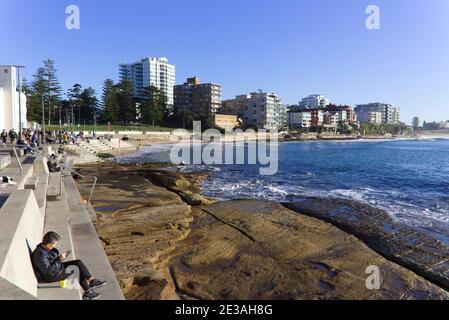 Appartamenti residenziali Waterfront a Cronulla Sutherland Shire Sydney New South Galles Australia Foto Stock