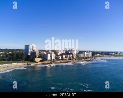 Antenna di lungomare appartamenti edifici Cronulla Sutherland Shire New South Galles Australia Foto Stock