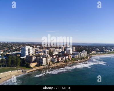 Antenna di lungomare appartamenti edifici Cronulla Sutherland Shire New South Galles Australia Foto Stock