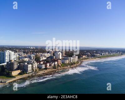 Antenna di lungomare appartamenti edifici Cronulla Sutherland Shire New South Galles Australia Foto Stock