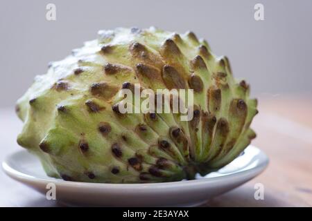 Cerimoya matura (Annona cherimola), frutto del genere Annona Foto Stock