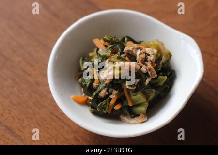 Mamba-no-Kenchan, Manba bollita, vegetale nella prefettura di Kagawa, Giappone Foto Stock