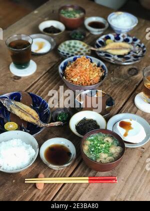 Cucina Okinawan, Giappone Foto Stock