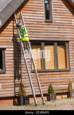 A Little Brickhill, Inghilterra, hanno tenuto una gara di scarabeo villaggio. Questa è una delle voci Foto Stock