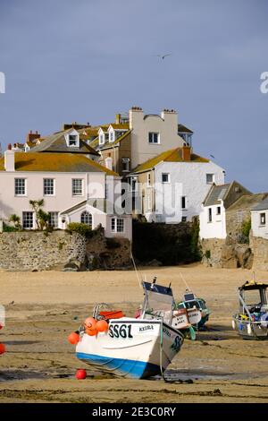Spiaggia di St Ives Harbour. Foto Stock