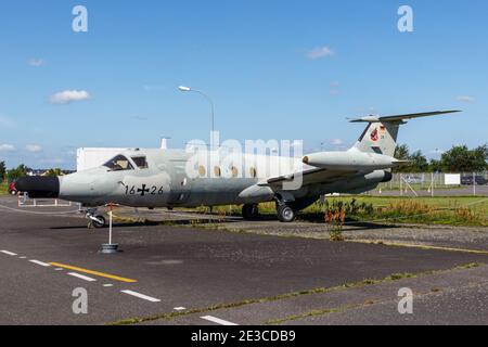 Il Museo Luftwaffen a Gatow a Berlino Foto Stock